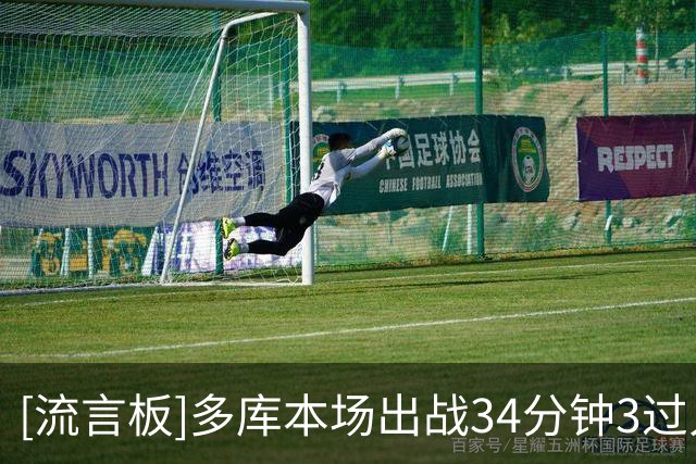 [流言板]多库本场出战34分钟3过人2关键传球造3次犯规，打进1球